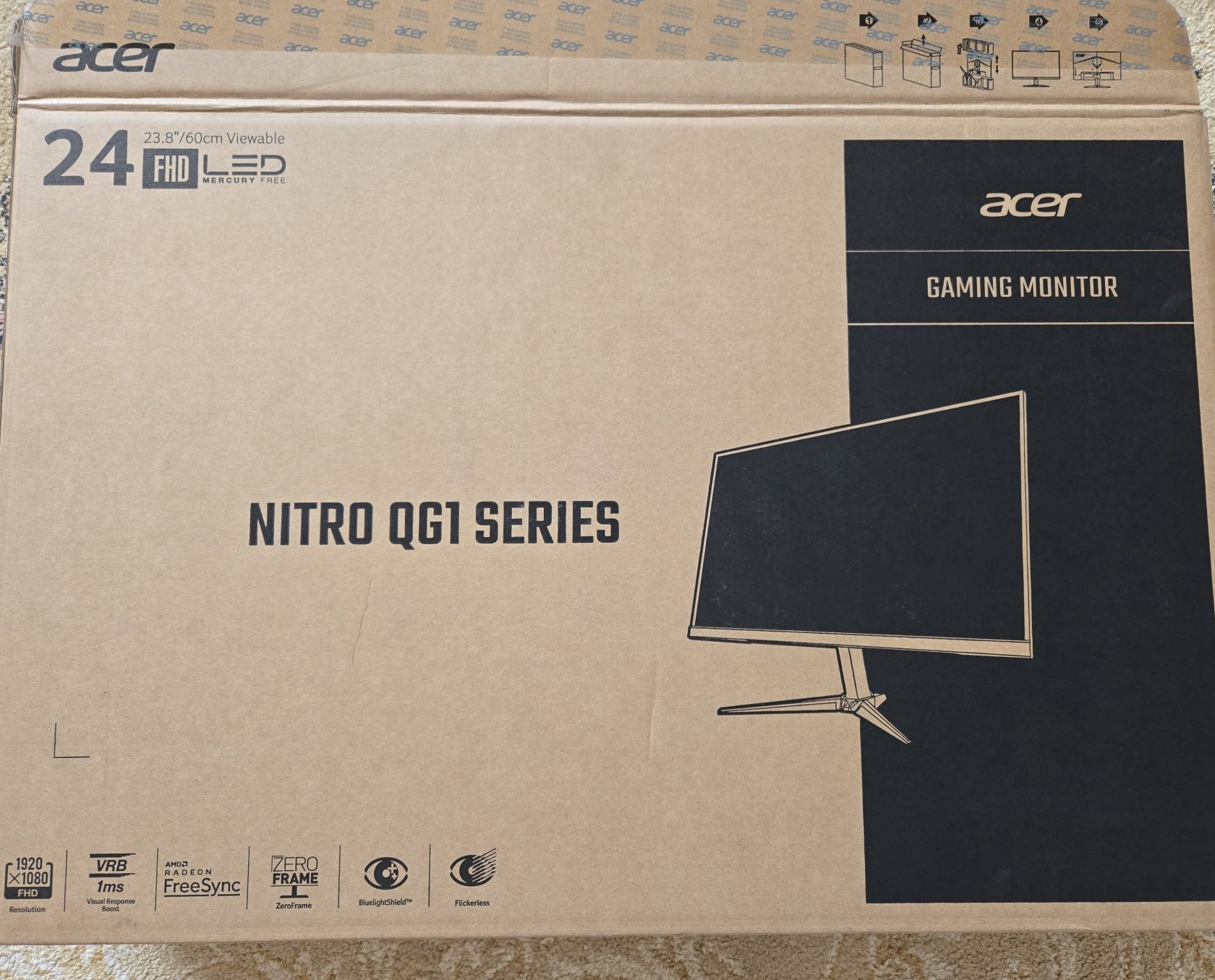 Монитор Acer (сломанная матрица)
