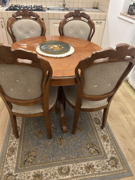 Masa extendibila cu 4scaune