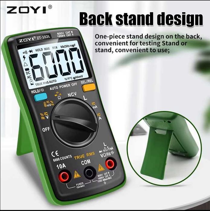 Мультиметр ZOYI ZT102L