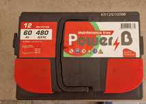 Акумулатор POWER B 60AH 480A