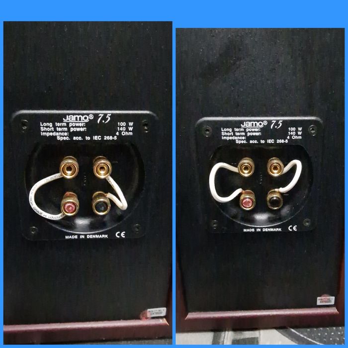 Boxe Jamo 7.5 Biwiring