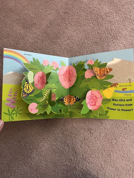 Carte pop up Primavara noua