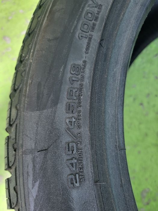 1 бр зимна 245/45/18 Goodyear Runflatt