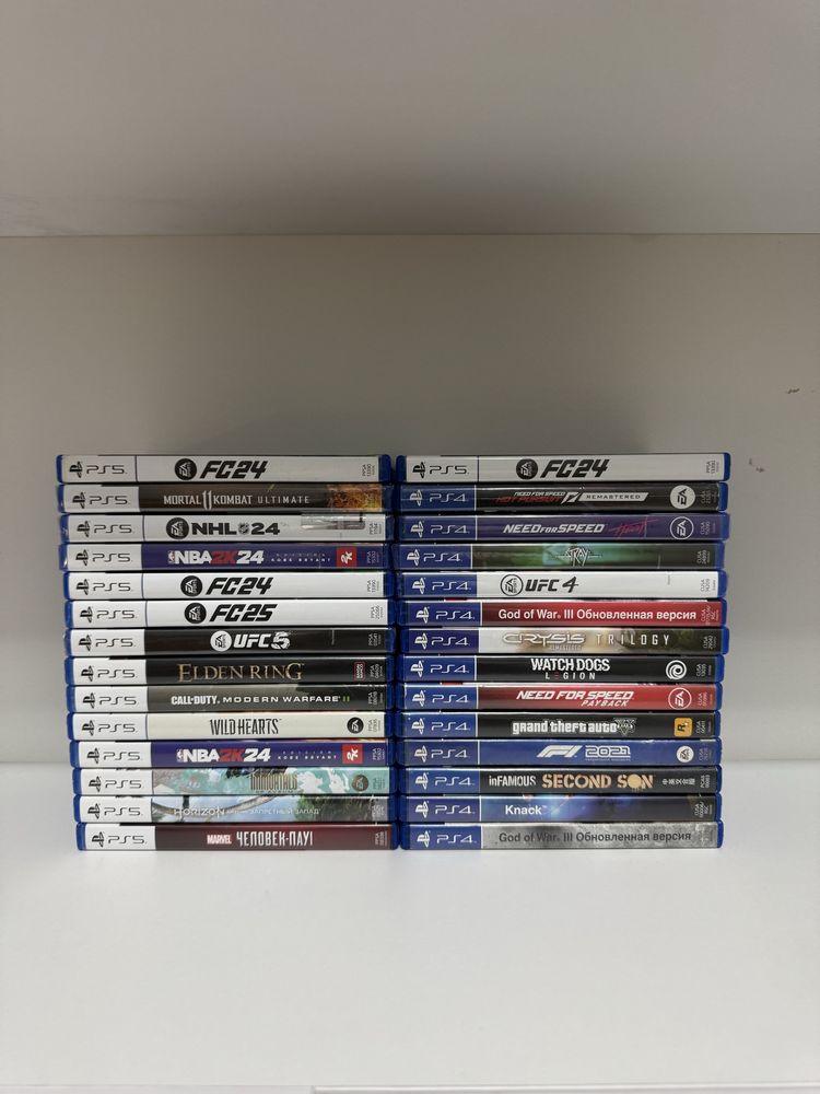 Диски для PS4 | PS5 новые и б/у