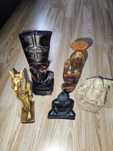 Lot obiecte decorative din Caraibe,Egipt Malaezia, Indonezia