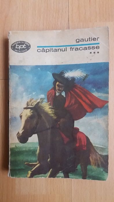 Vand carte roman Capitanul Fracasse