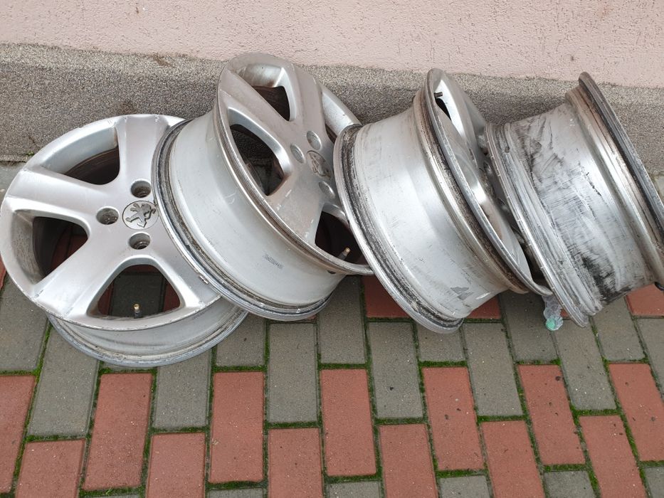 Jante aluminiu R16 originale Peugeot
