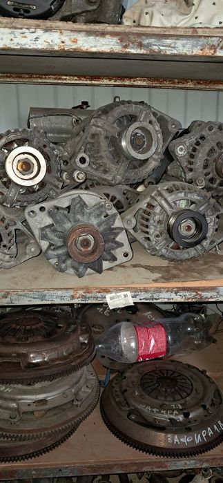 Маховик корзина шкиф генератор стартер гур монопрыск модуль Опель фоль