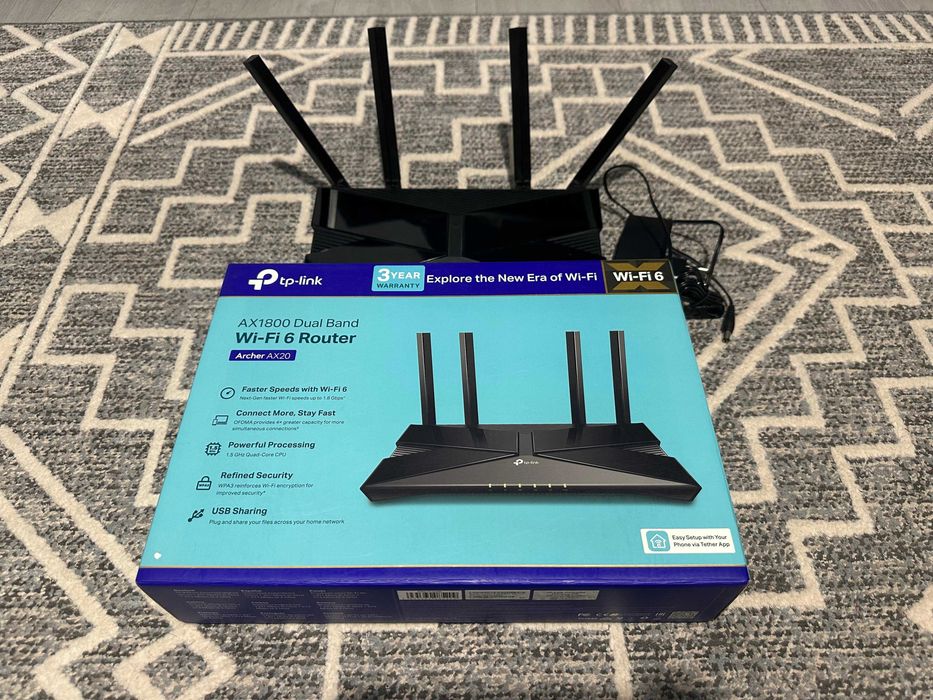 Router Wireless Wi-Fi 6 TP-Link Archer AX20