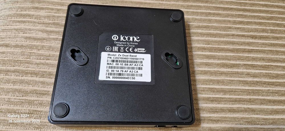 Player TV Box Icone ZX Dual band