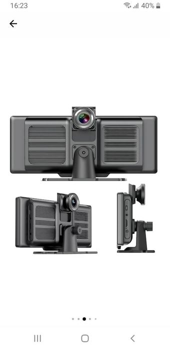 Navigație auto color universală cu cameră frontală și marșarier