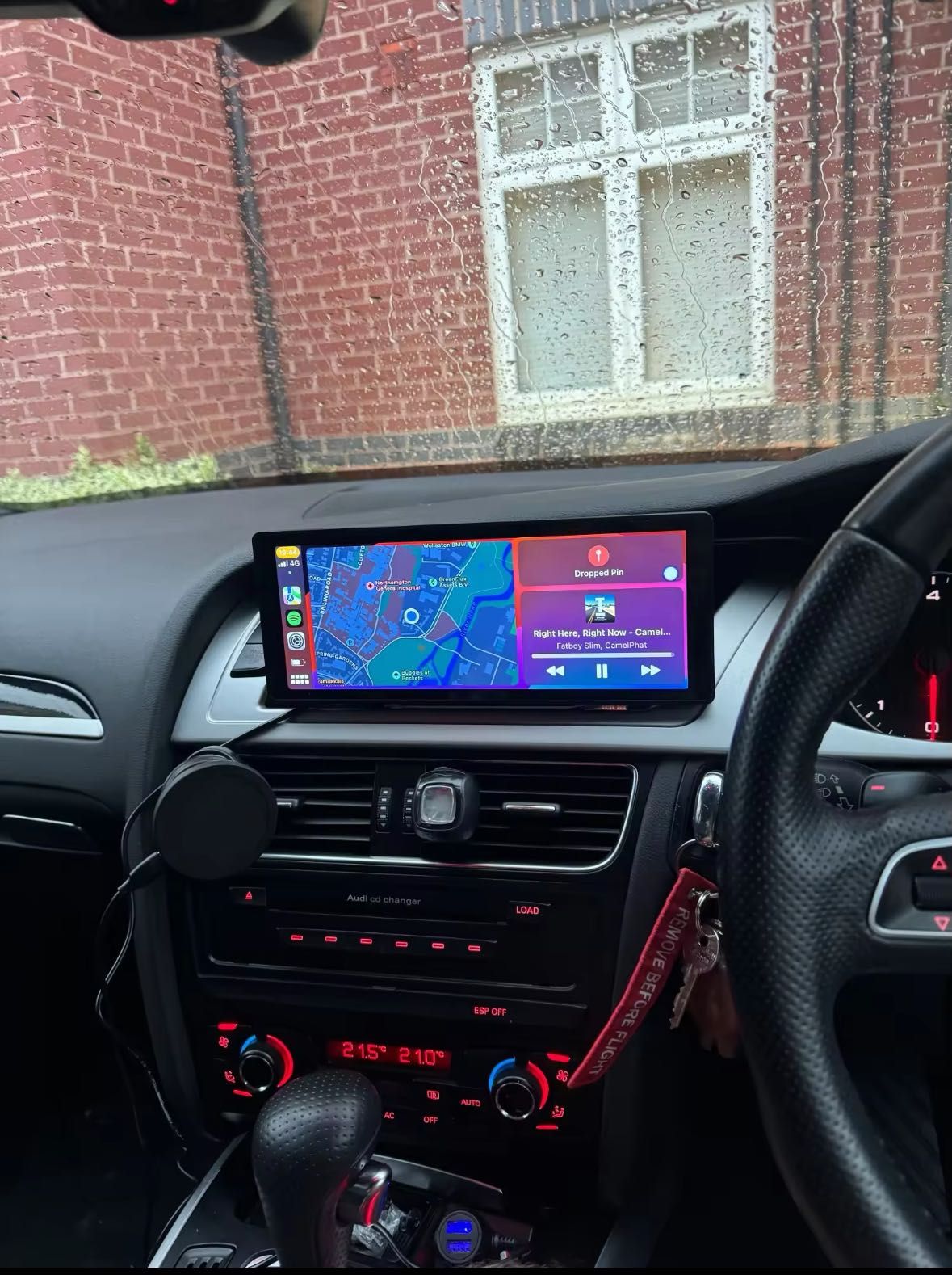 Navigatie Auto Universala | Apple CarPlay/Android Auto | 10 inc | Waze