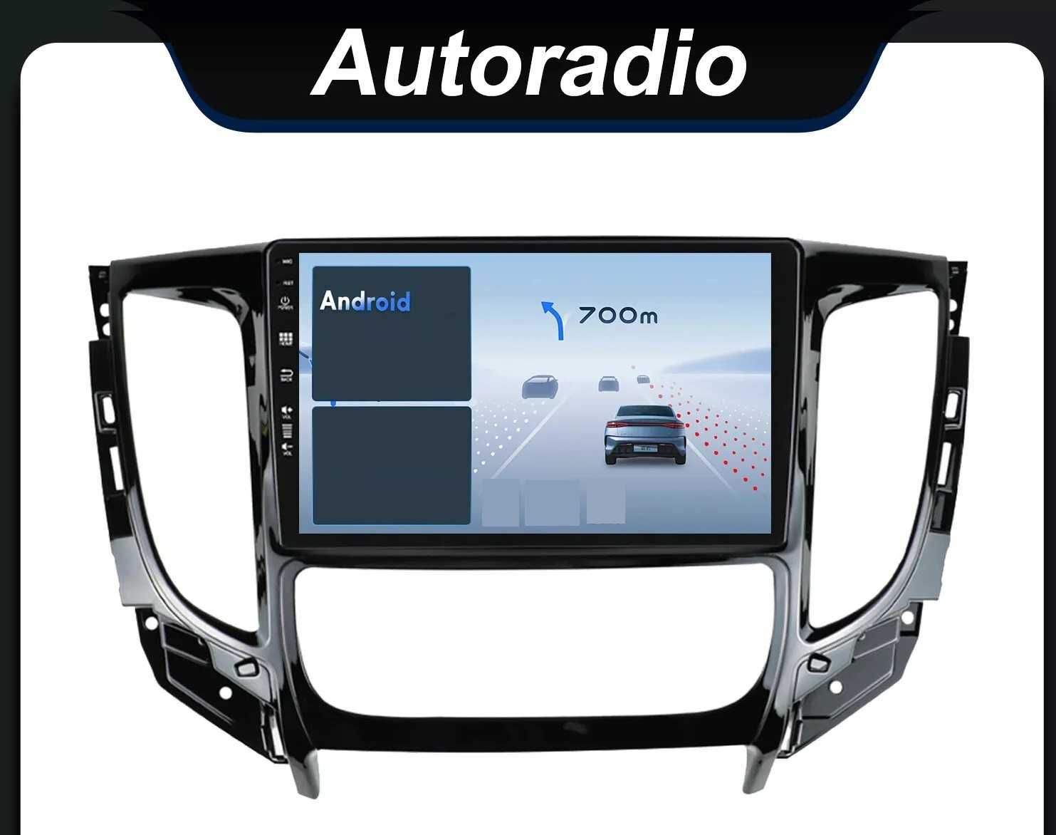 Мултимедия за Mitsubishi Triton L200 Двоен дин Навигация плеър Android