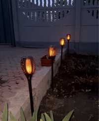 Садовый фонарь-факел