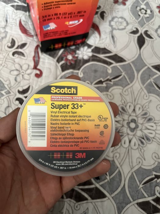 3M Герметизирующая лента для кабеля 19 мм 20.1 м 177 мкм, 1 шт.