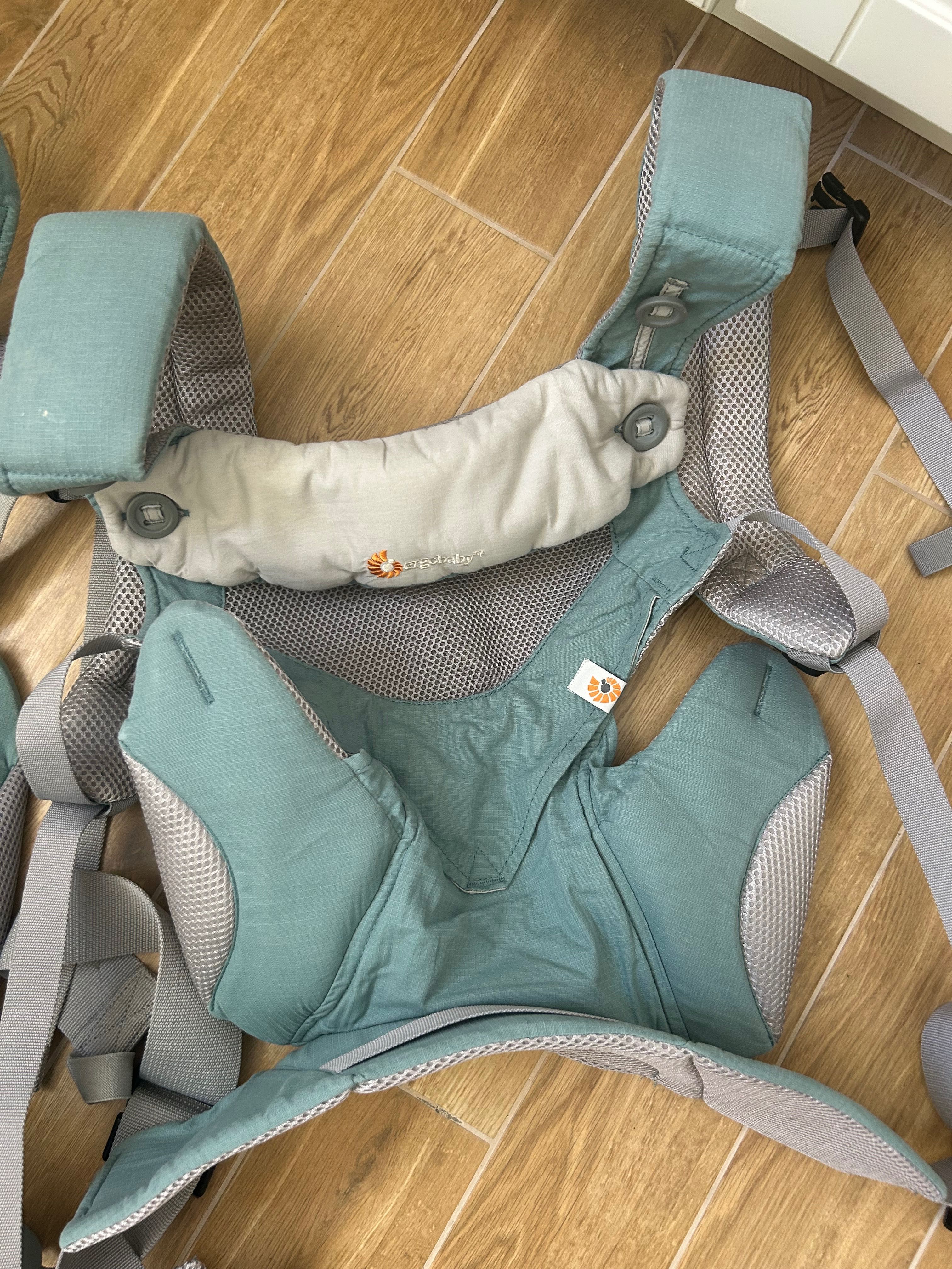 Две ергономични раници Ergobaby Omni 360 cool air mesh breeze