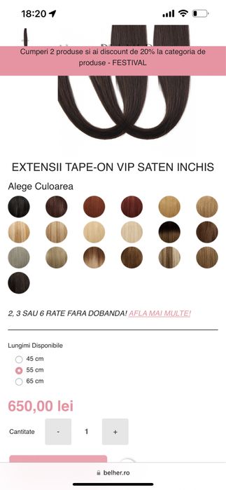 Extensii Tape on -Belher VIP