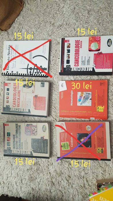 Medical books (French) - livres médecine