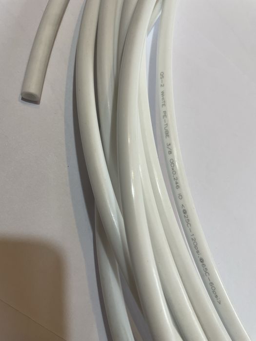 Трубка доя воды 3/8., 1/4  на аппарат обратного осмоса живая вода и тд