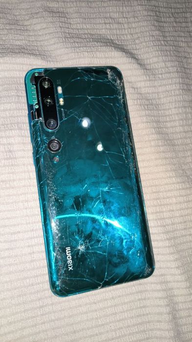 Mi note 10 в рабочем состоянии
