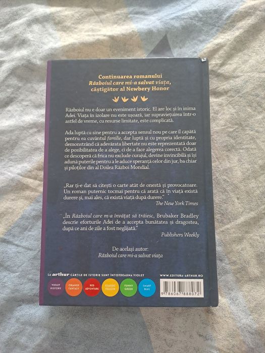 Carte ,,Războiul care m-a învățat să trăiesc"