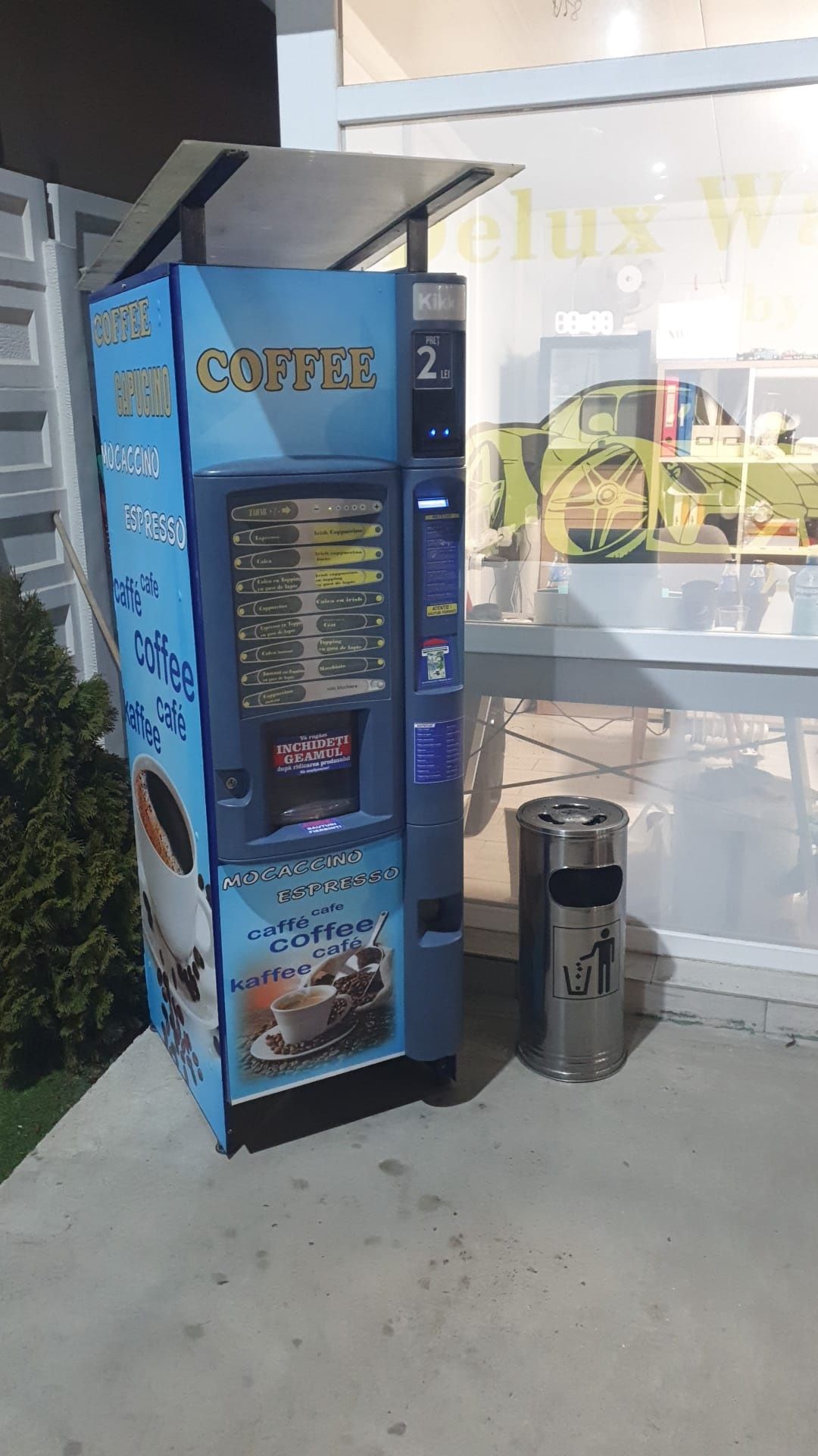 Vând aparat cafea vending kikko necta
