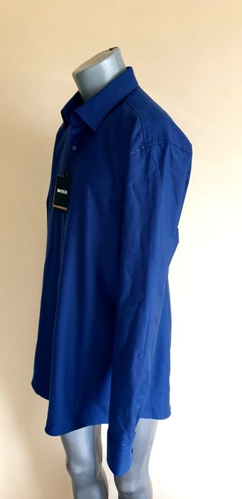 Hugo Boss Slim Fit  Cotton  45/17 1/3 - 2XL НОВО! ОРИГИНАЛ! Мъжка Риза