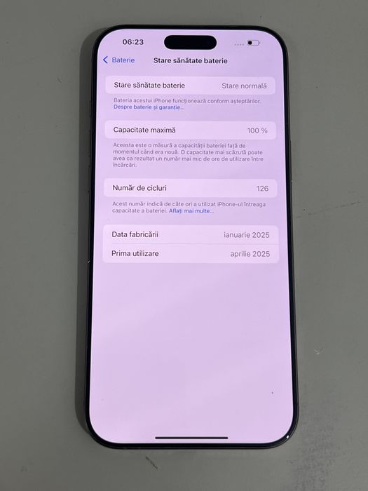 Iphone 16 pro max 256gb/100% baterie #22303