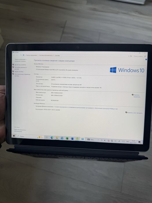Продам планшетный ноутбук Microsoft Surface Go 3 8/124 гб