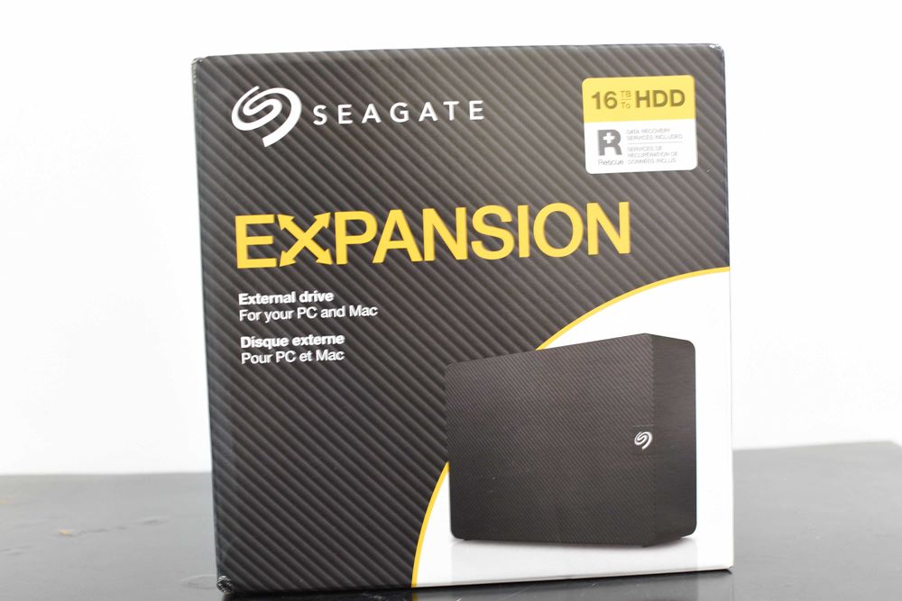 Vand HDD extern Seagate Expansion, 16TB Sigilat