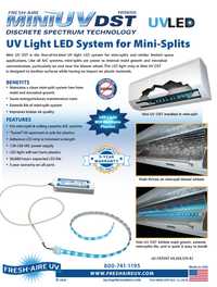 Дезинфекция в климатиците mini UV-C LED с гаранция!