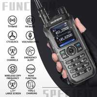 Statie Radio portabila emisie receptie Baofeng UV-21 PRO V2, Tri Band.