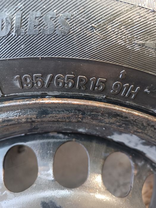 Шины и диска в комплекте