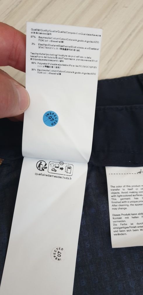 Hugo Boss Schino Slim  Short  / 36 НОВО! ОРИГИНАЛ Мъжки Къси Панталони