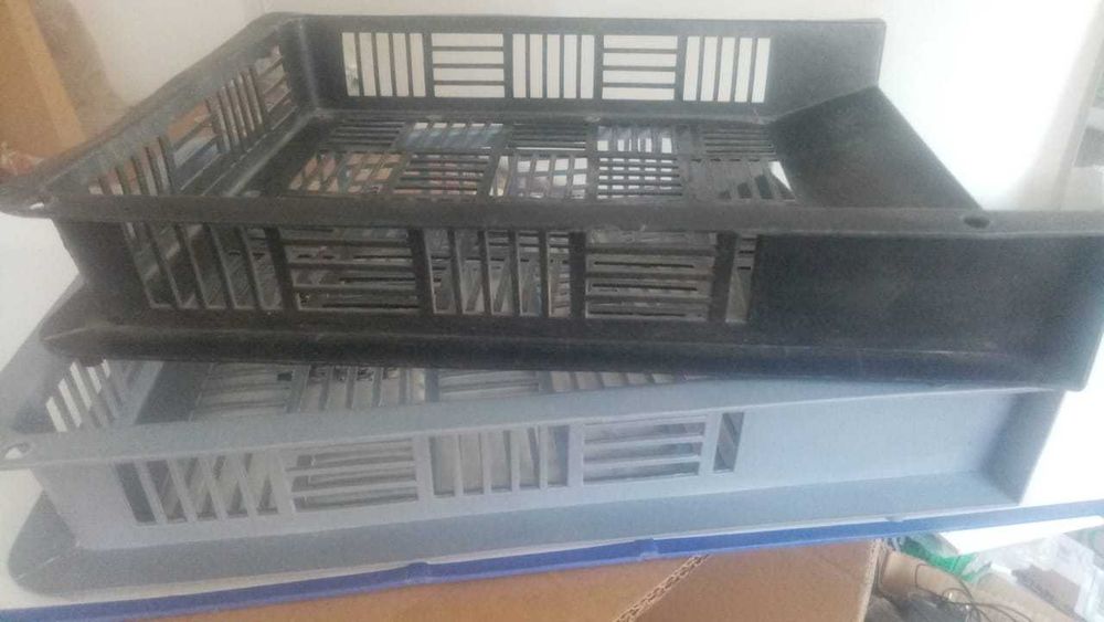 Новый горизонтальный лоток для бумаг одноярусный (1 секция), пластик