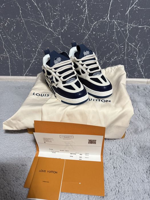 Louis Vouitton skate blue