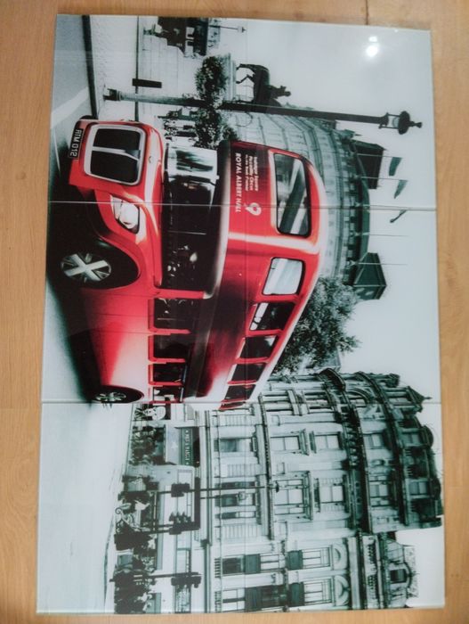 Панно из стеклянной плитки с фотопечатью размером 60 *90 см.