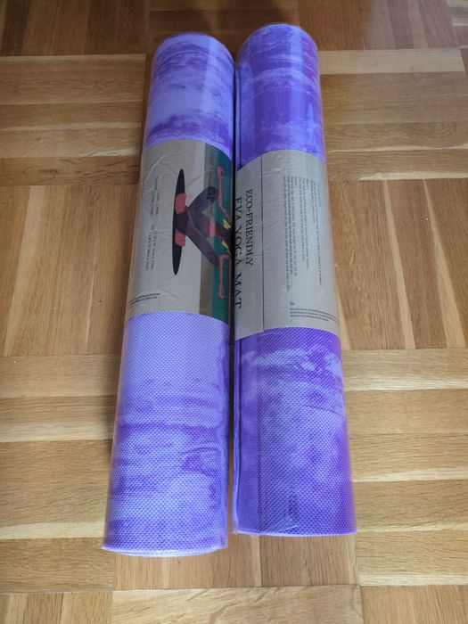 Постелка за йога нова - екологична