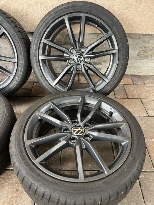 Jante Pretoria Originale Vw Golf 7 8 GTI R Anvelope NOI 225 40 18