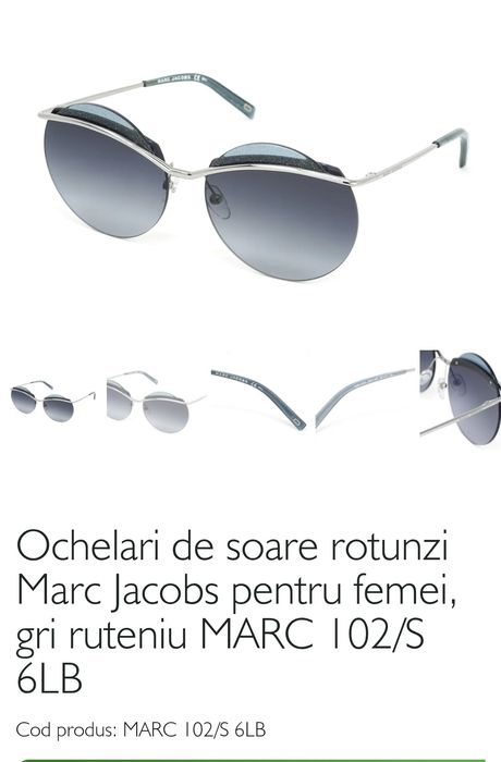 Ochelari Soare Marc Jacobs Damă 102S 6LB/90/ Import Germania
