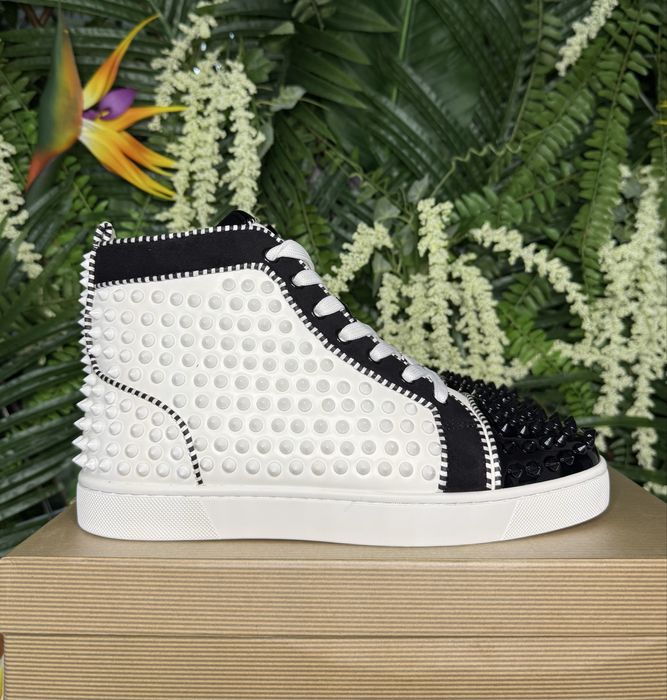 Christian Louboutin High Black White