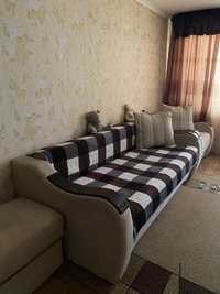 Мягкая мебель диван раскладной обьемный, кресло кровать и пуф