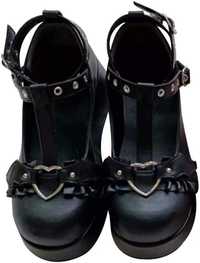 Goth lolitta/ Готик лолита обувки на платформа
