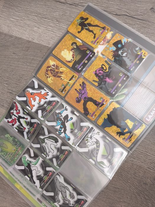 Албум на Ben 10 с много карти (100% Оригинален)
