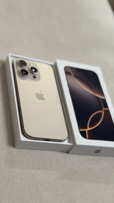 Iphone 16 Pro- Desert Titanium-256 GB