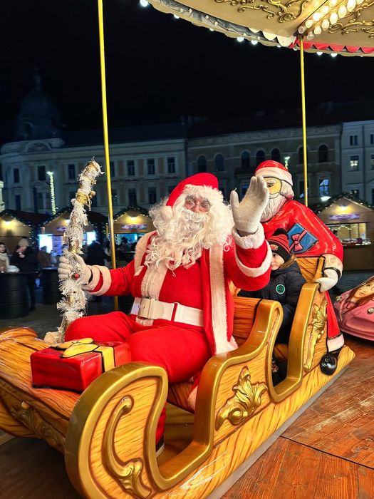 Mos Crăciun la CLUJ pentru ACASA/SERBARE/BIROU pentru Decembrie 2025