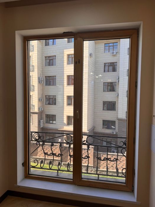 Продам окна б/у  алюминиевве