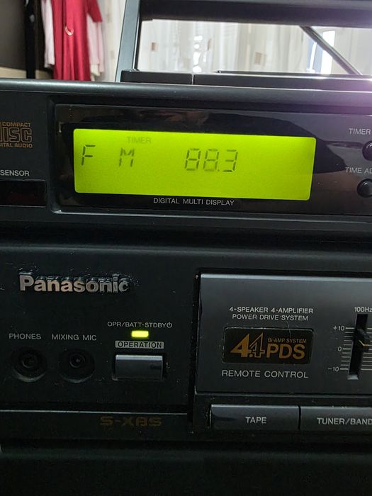 Boombox Radio Cd Casetofon Panasonic Rx-Dt680