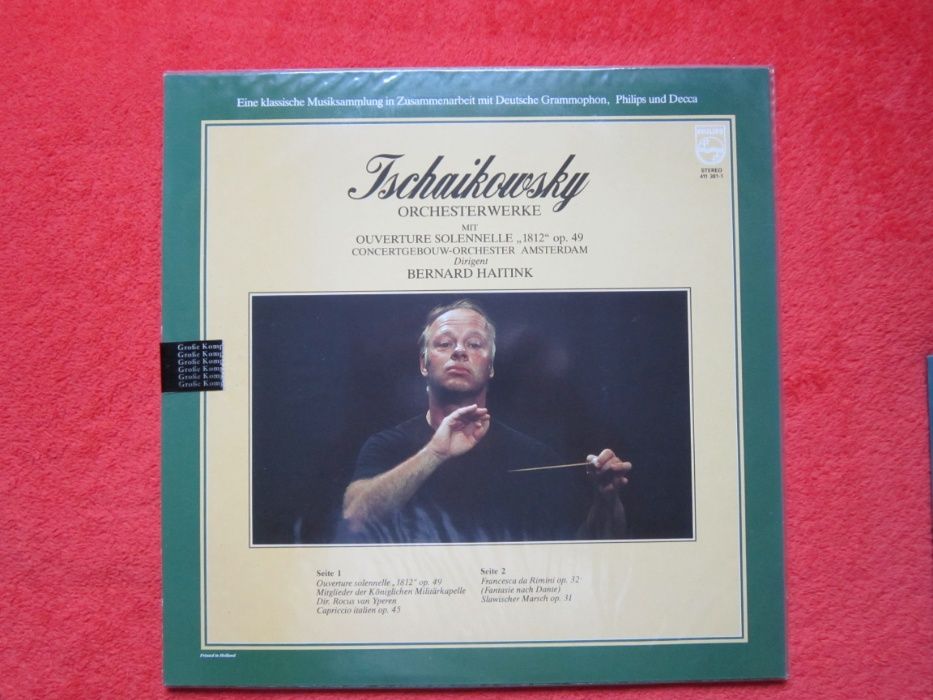 cadou rar Ernest Ansermet, Bernard Haitink 1980 Ceaikovski nou