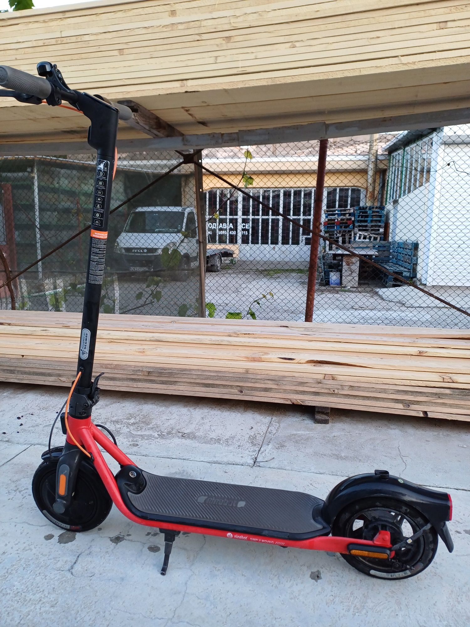 Електрическа тротинетка ninebot segway d28e